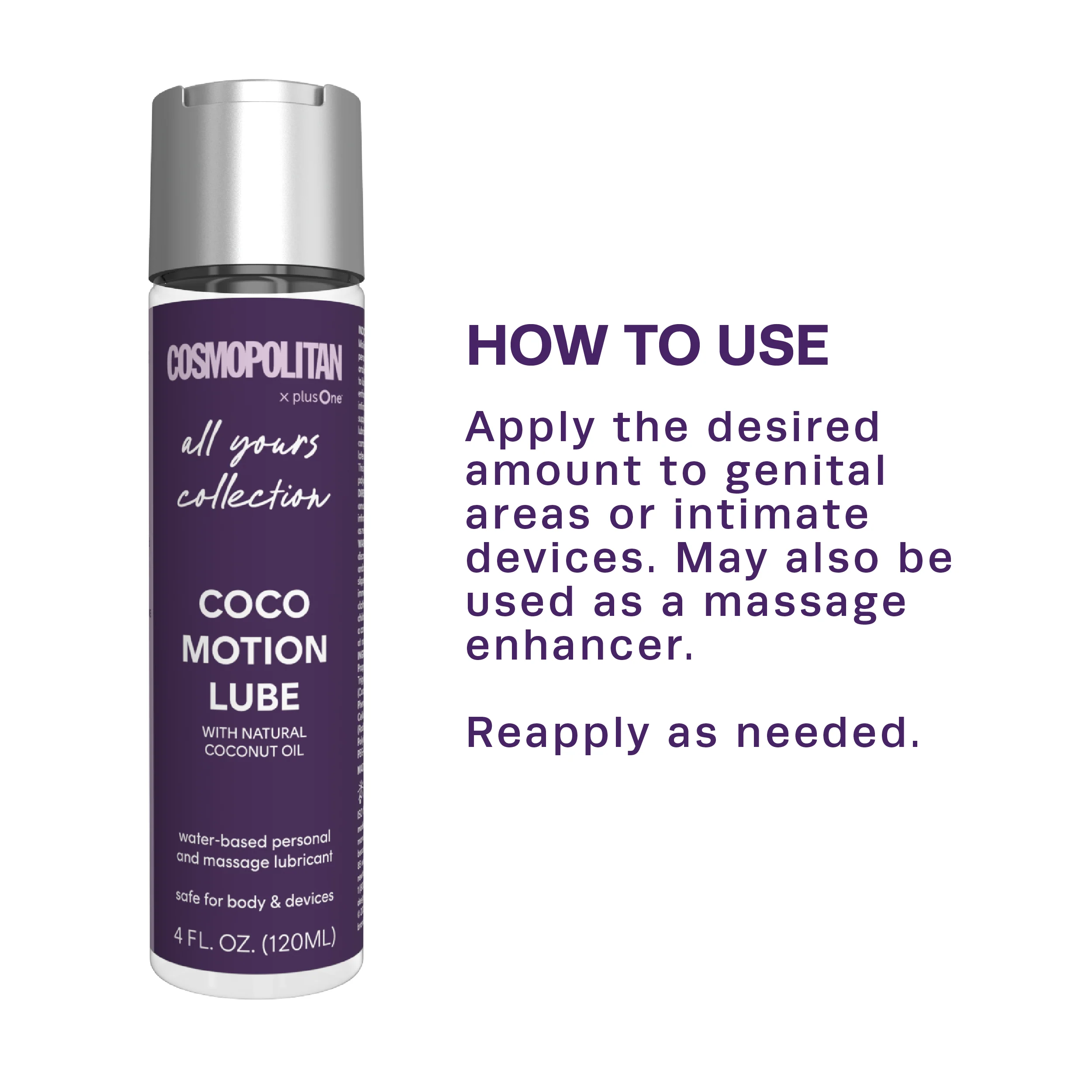 Cosmopolitan X plusOne Coco Motion Personal Lubricant - Image 6