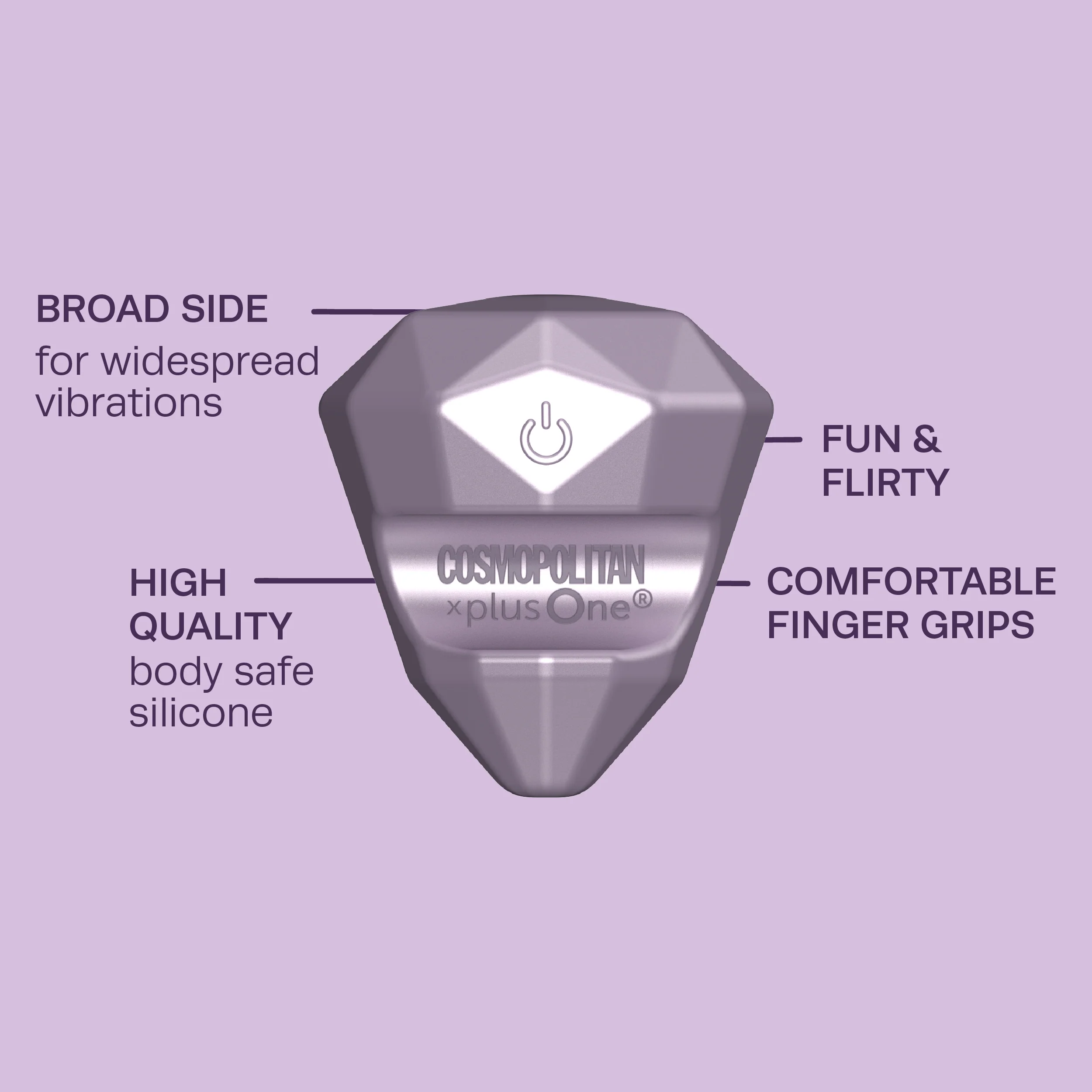 Cosmopolitan X plusOne Girls' Best Gem Vibe - Image 5