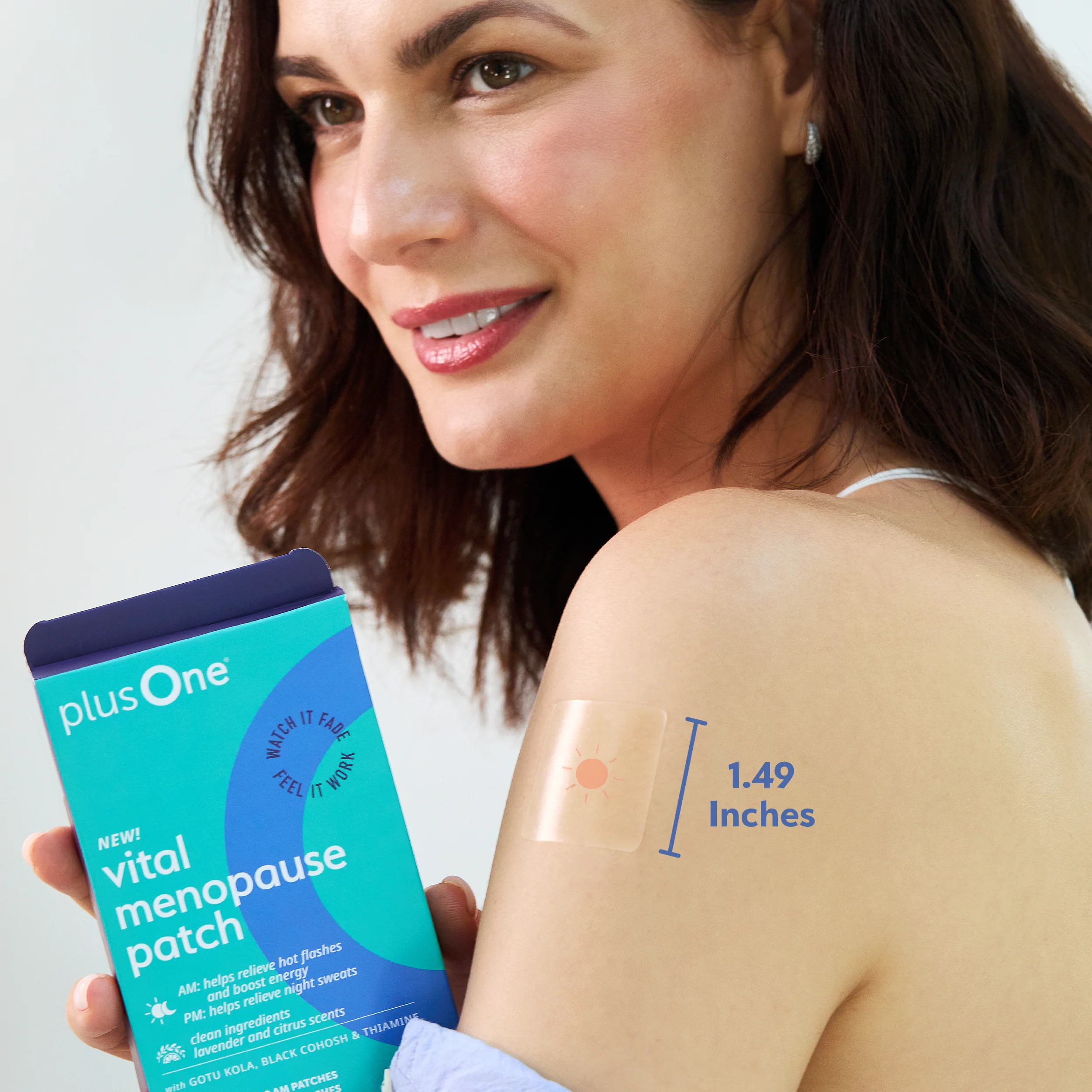 Menopause Relief Patches (AM/PM) by plusOne® - Image 3