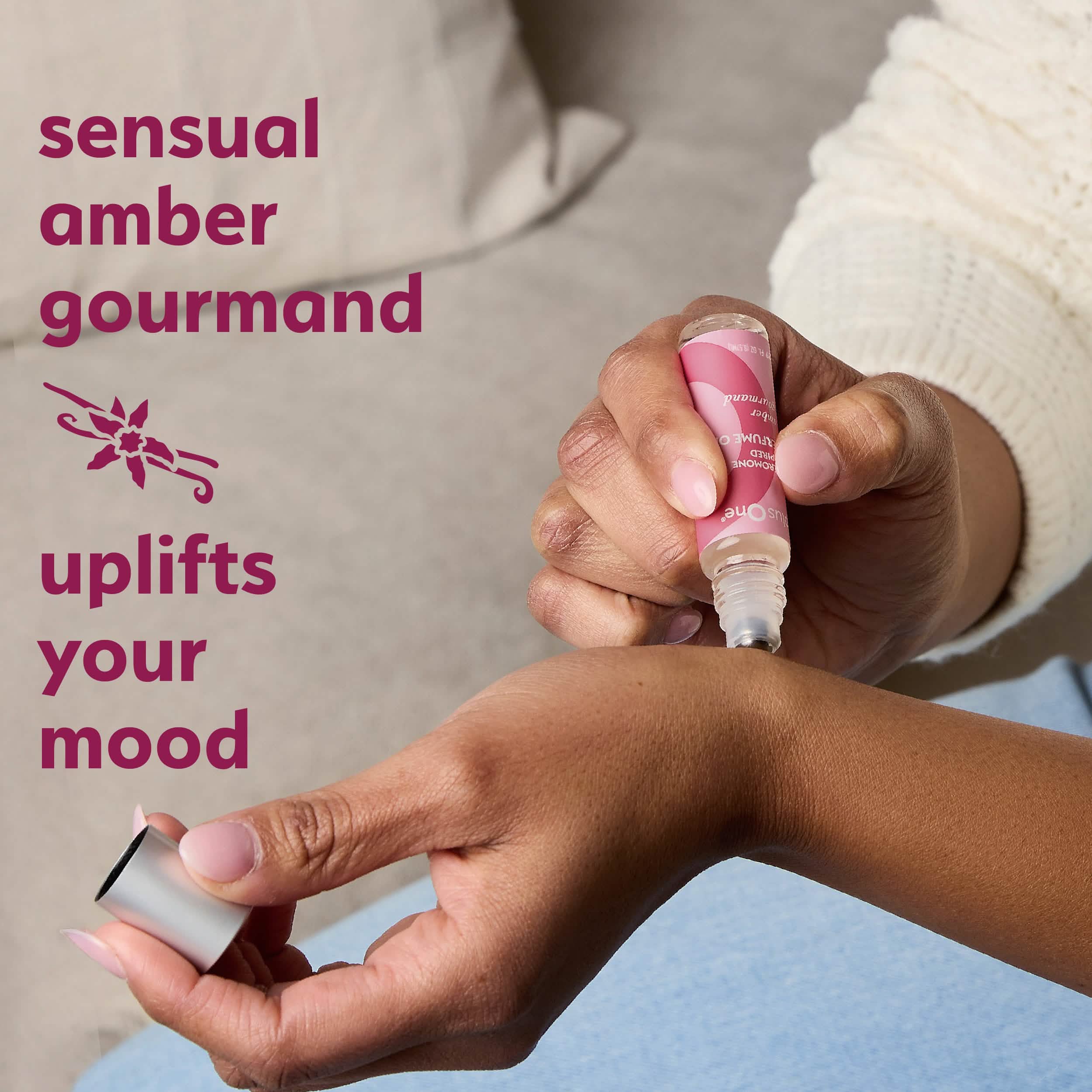 Pheromone Inspired Perfume Oil – Amber Gourmand - Image 4