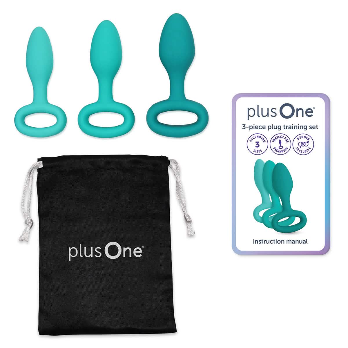 plusOne® 3-piece plug training set - Image 5