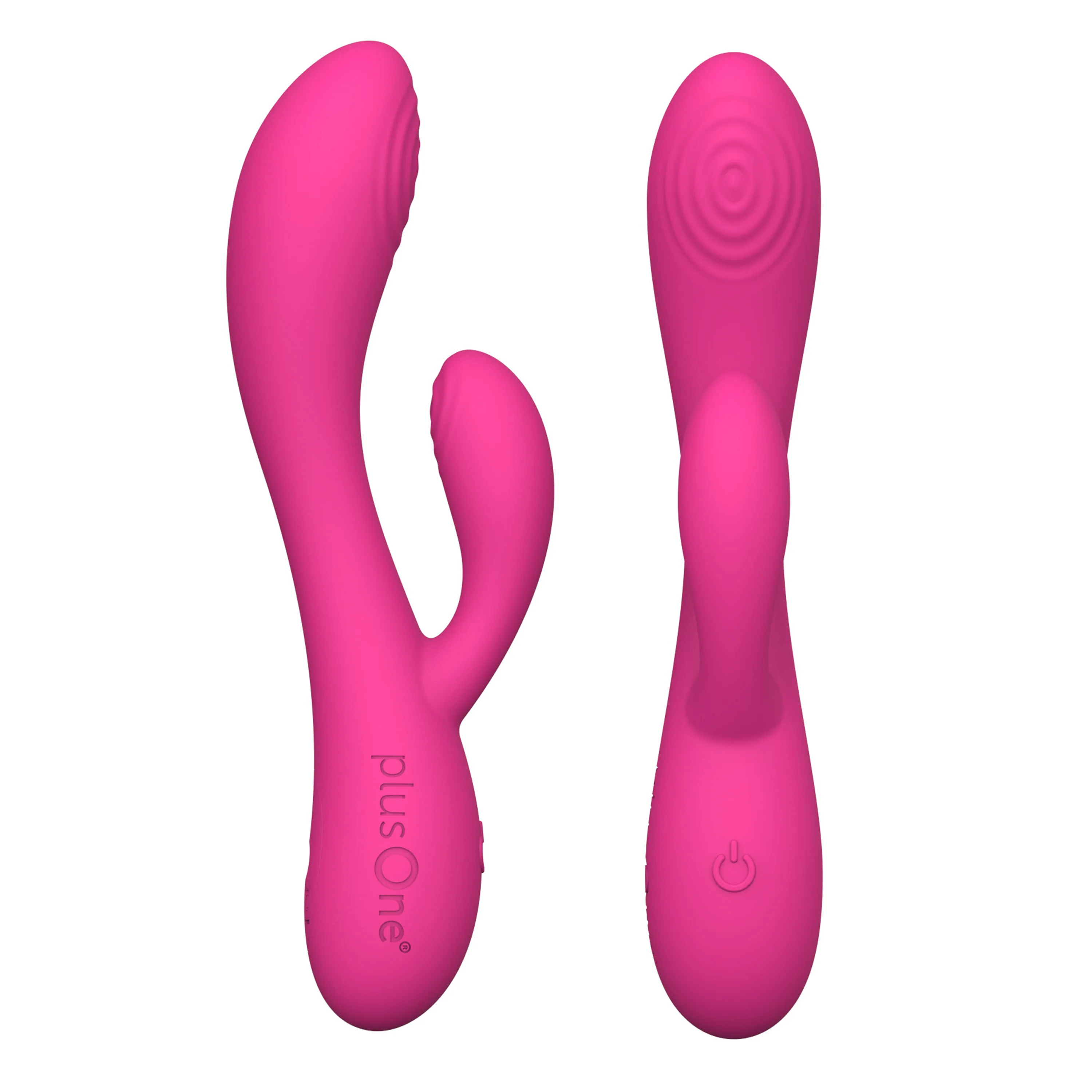 plusOne® Dual Rabbit Vibrating Massager - Image 3
