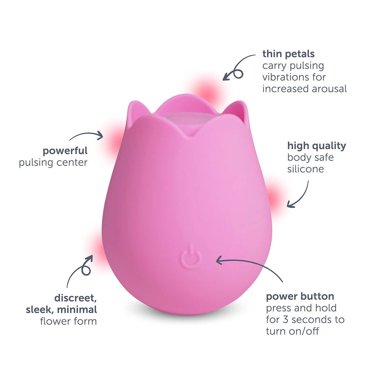 plusOne® Rose Toy Arouser - Image 16