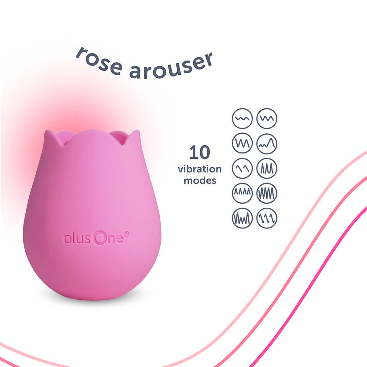 plusOne® Rose Toy Arouser - Image 17