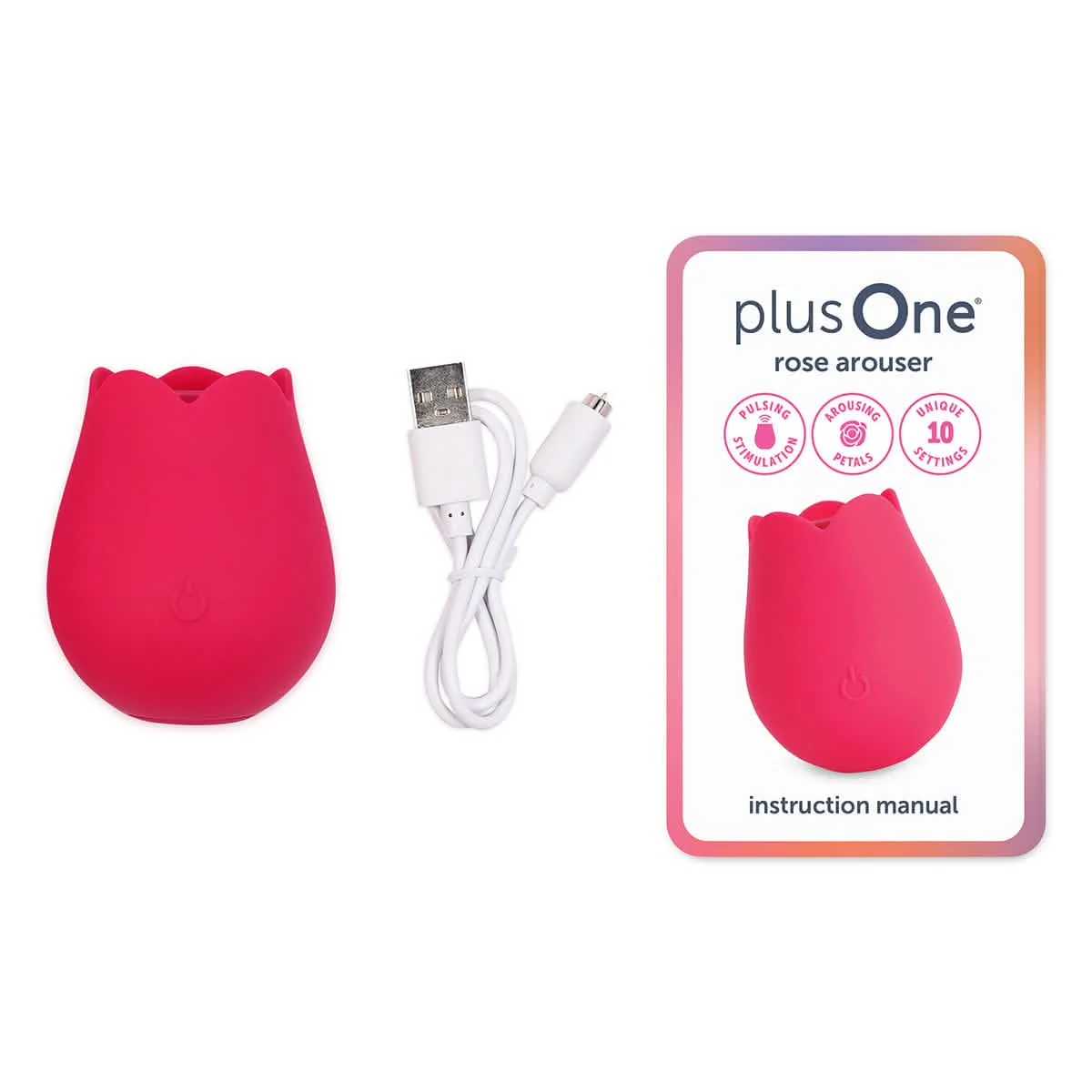 plusOne® Rose Toy Arouser - Image 5