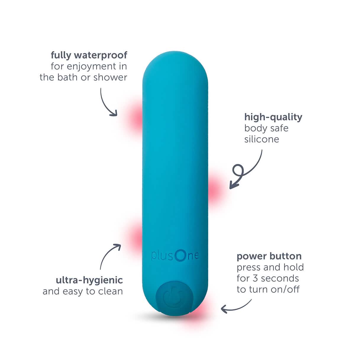 plusOne® vibrating bullet - Image 19