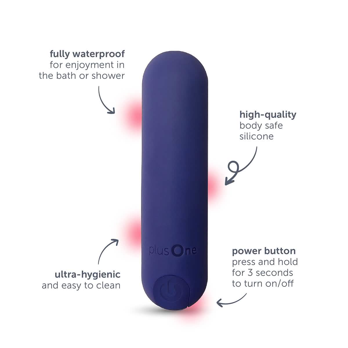 plusOne® vibrating bullet - Image 26