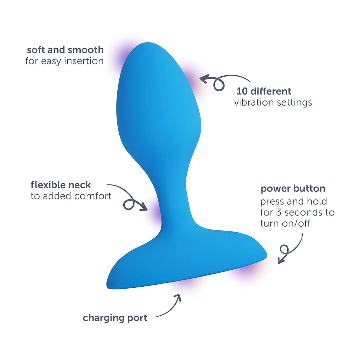 plusOne® vibrating plug - Image 4
