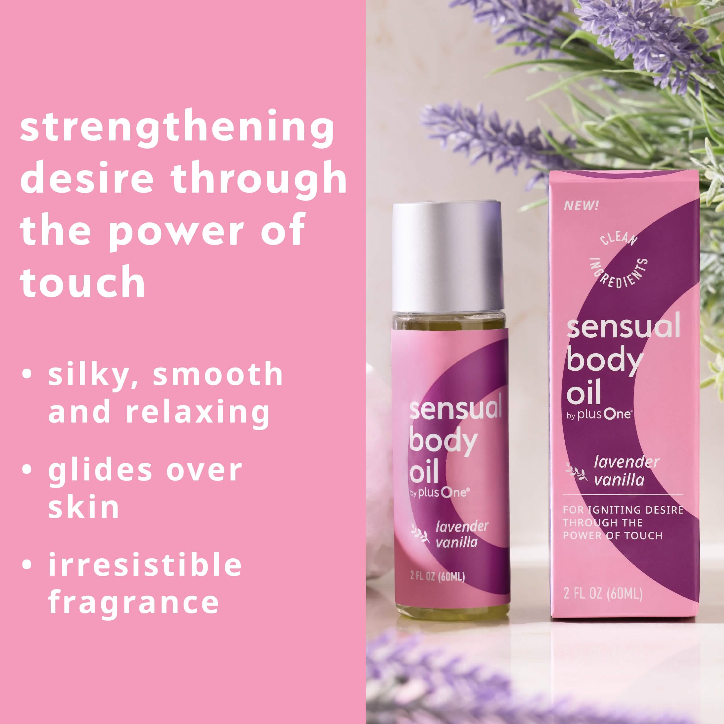 Sensual Body Oil – Lavender Vanilla Massage Oil - Image 2