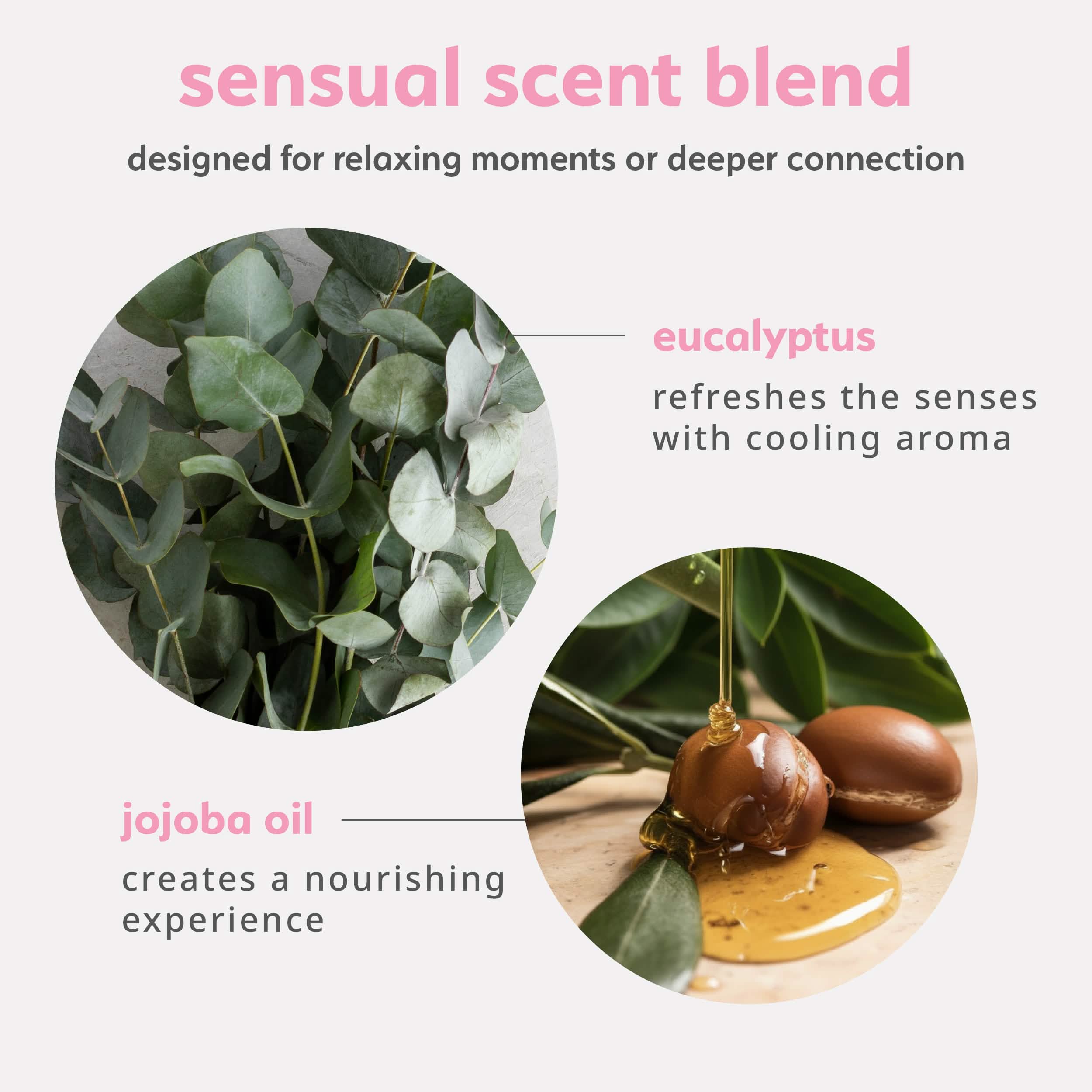 Sensual Body Oil – Peppermint & Eucalyptus Cooling Massage Oil - Image 3