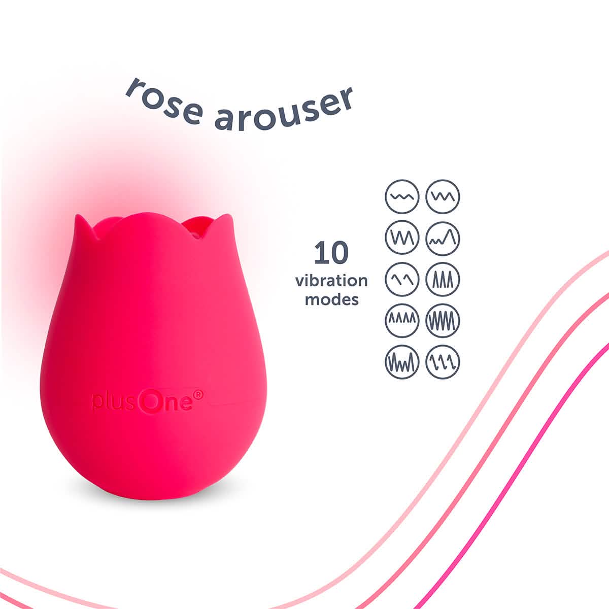 plusOne® Rose Toy Arouser - Image 9